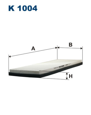 Filter, Innenraumluft Filtron K 1004