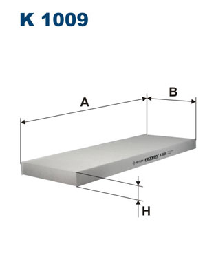 Filter, Innenraumluft Filtron K 1009
