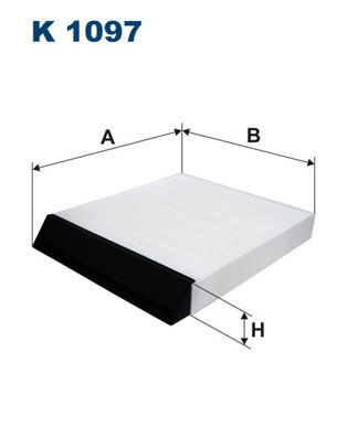 Filter, Innenraumluft Filtron K 1097