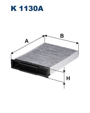 Filter, Innenraumluft Filtron K 1130A