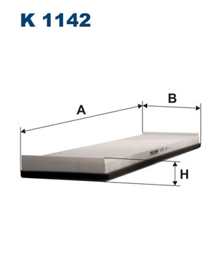 Filter, Innenraumluft Filtron K 1142