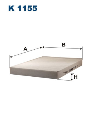 Filter, Innenraumluft Filtron K 1155