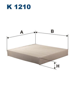 Filter, Innenraumluft Filtron K 1210