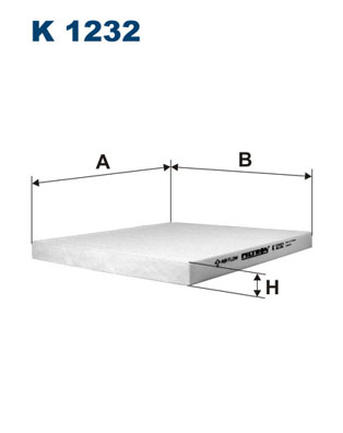Filter, Innenraumluft Filtron K 1232