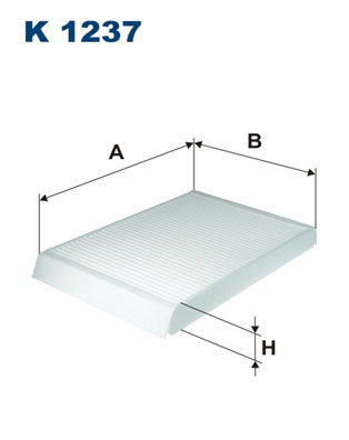 Filter, Innenraumluft Filtron K 1237