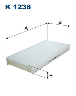 Filter, Innenraumluft Filtron K 1238