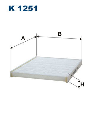 Filter, Innenraumluft Filtron K 1251