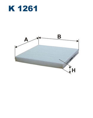 Filter, Innenraumluft Filtron K 1261
