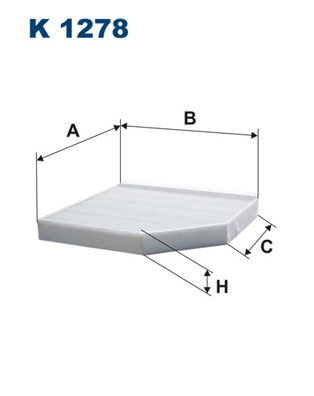 Filter, Innenraumluft Filtron K 1278