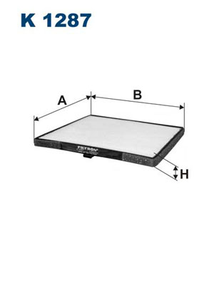 Filter, Innenraumluft Filtron K 1287