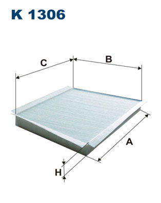 Filter, Innenraumluft Filtron K 1306