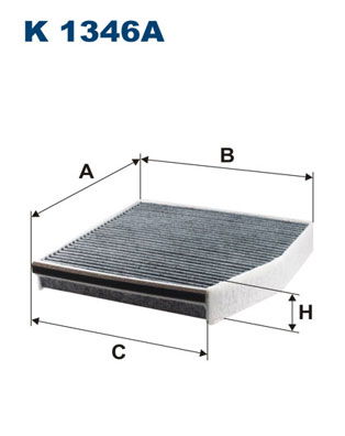 Filter, Innenraumluft Filtron K 1346A