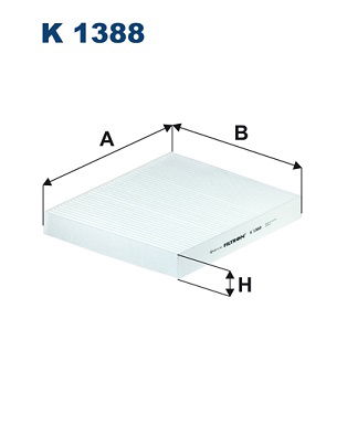 Filter, Innenraumluft Filtron K 1388
