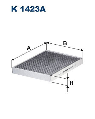 Filter, Innenraumluft Filtron K 1423A