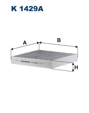 Filter, Innenraumluft Filtron K 1429A