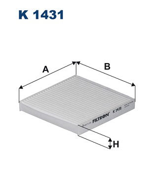 Filter, Innenraumluft Filtron K 1431