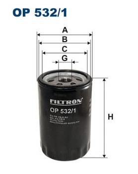 Ölfilter Filtron OP 532/1