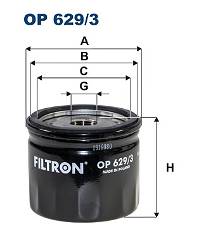 Ölfilter Filtron OP 629/3