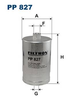 Kraftstofffilter Filtron PP 827