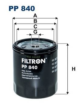 Kraftstofffilter Filtron PP 840