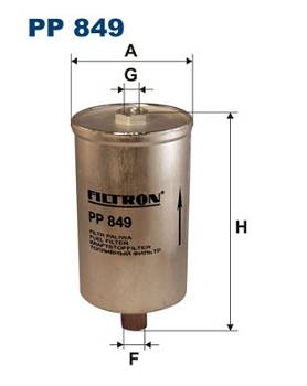 Kraftstofffilter Filtron PP 849