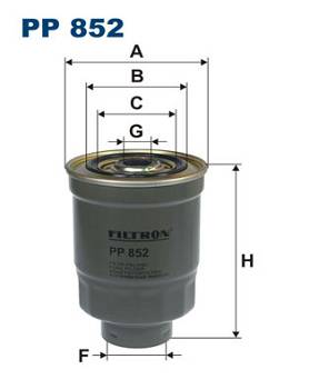 Kraftstofffilter Filtron PP 852
