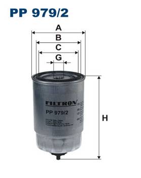 Kraftstofffilter Filtron PP 979/2