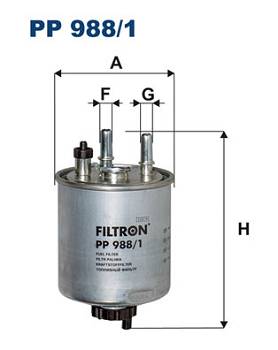 Kraftstofffilter Filtron PP 988/1