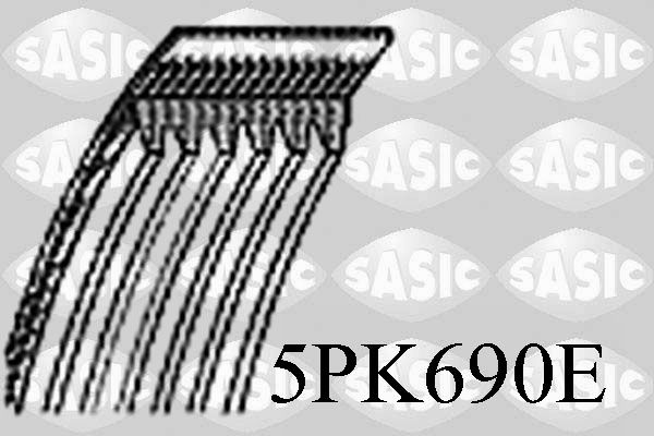 Keilrippenriemen Sasic 5PK690E