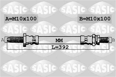 Bremsschlauch Hinterachse Sasic 6606001