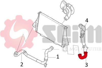 Ladeluftschlauch Seim 981488