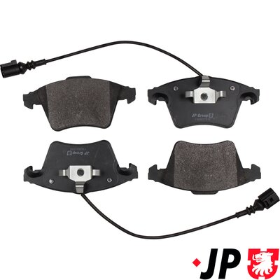 jpgroup Bremsbelagsatz, Scheibenbremse Vorderachse JP group 1163607910
