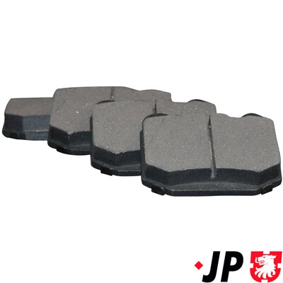 jpgroup Bremsbelagsatz, Scheibenbremse Hinterachse JP group 1363701610