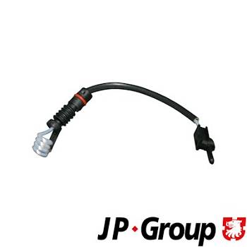 Sensor, Bremsbelagverschleiß Hinterachse JP group 1397300200
