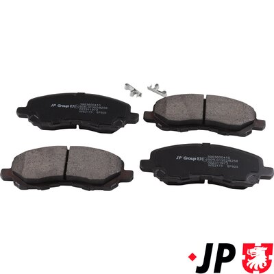 jpgroup Bremsbelagsatz, Scheibenbremse Vorderachse JP group 3963600410