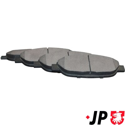 jpgroup Bremsbelagsatz, Scheibenbremse Vorderachse JP group 4163602710