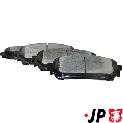 jpgroup Bremsbelagsatz, Scheibenbremse Hinterachse JP group 4663700210