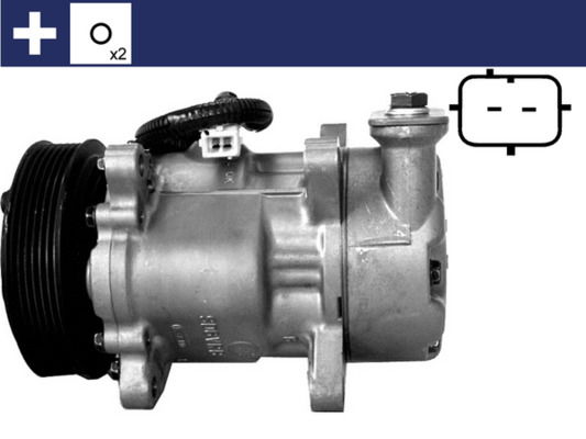 mahleoriginal Kompressor, Klimaanlage Mahle Original ACP 1095 000S