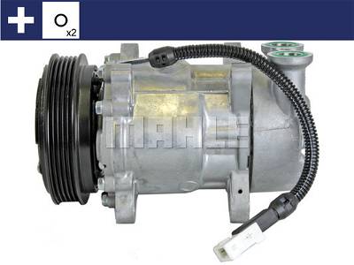 Kompressor, Klimaanlage Mahle Original ACP 1280 000S