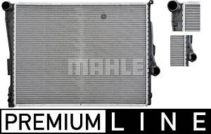 Kühler, Motorkühlung Mahle Original CR 458 000P