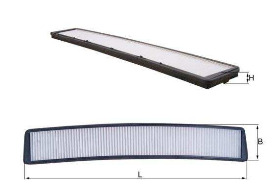 mahleoriginal Filter, Innenraumluft Mahle Original LA 102