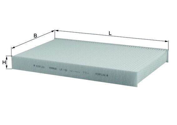 mahleoriginal Filter, Innenraumluft Mahle Original LA 138