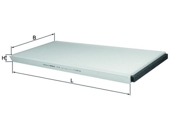 mahleoriginal Filter, Innenraumluft Mahle Original LA 62