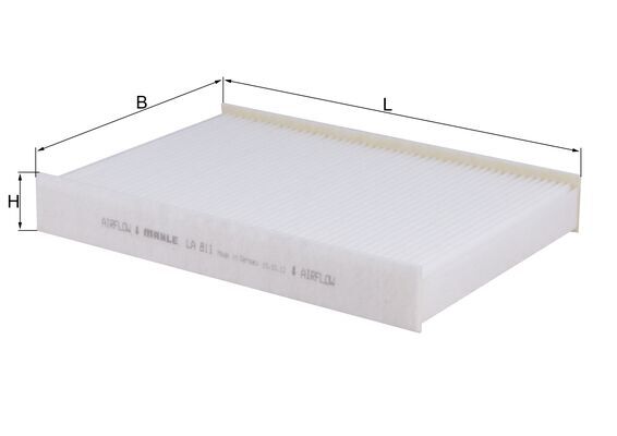 mahleoriginal Filter, Innenraumluft Mahle Original LA 811