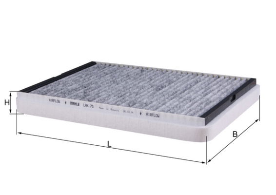 mahleoriginal Filter, Innenraumluft Mahle Original LAK 75