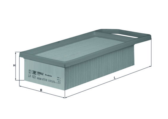 mahleoriginal Luftfilter Mahle Original LX 1621
