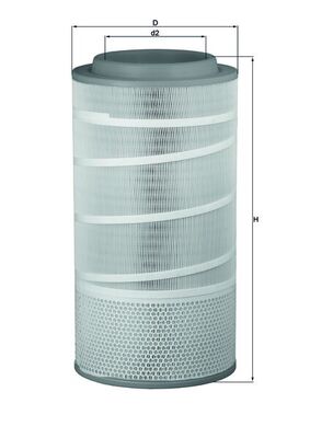 mahleoriginal Luftfilter Mahle Original LX 3030