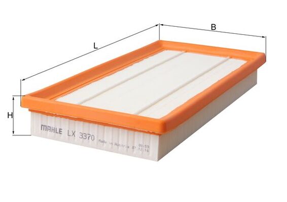 mahleoriginal Luftfilter Mahle Original LX 3370