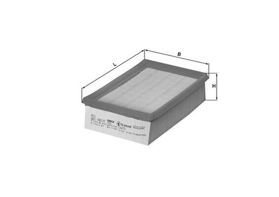 mahleoriginal Luftfilter Mahle Original LX 475