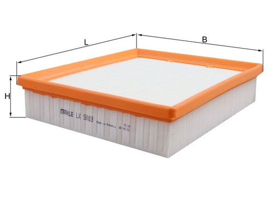 Mahle Original Luftfilter  LX 5083